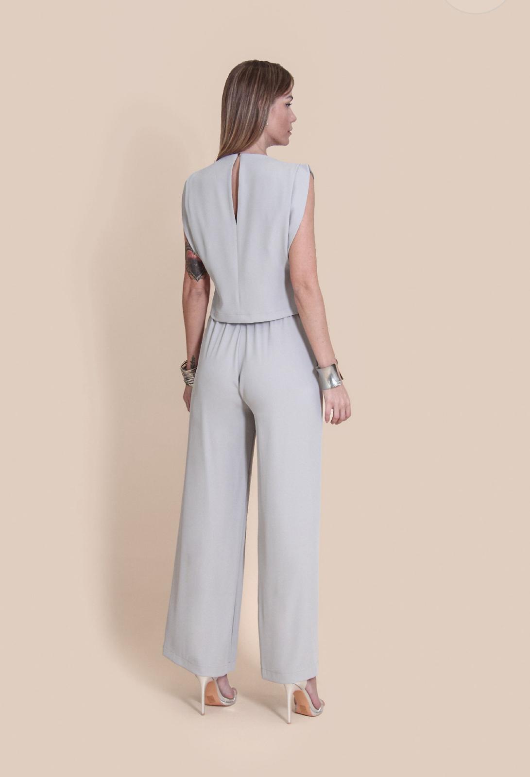 Pleated Black Soft Pants