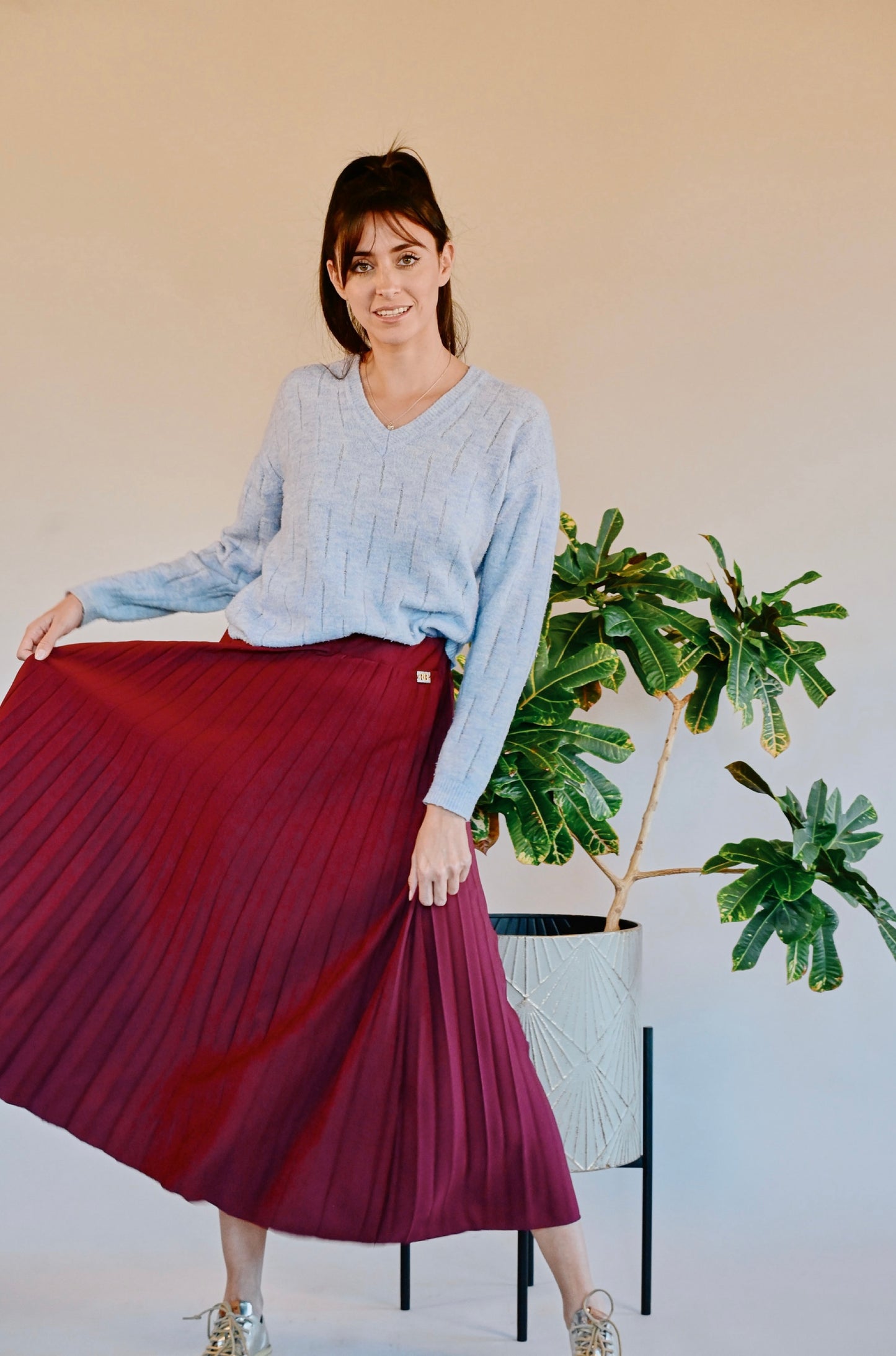 Pleated Skirts