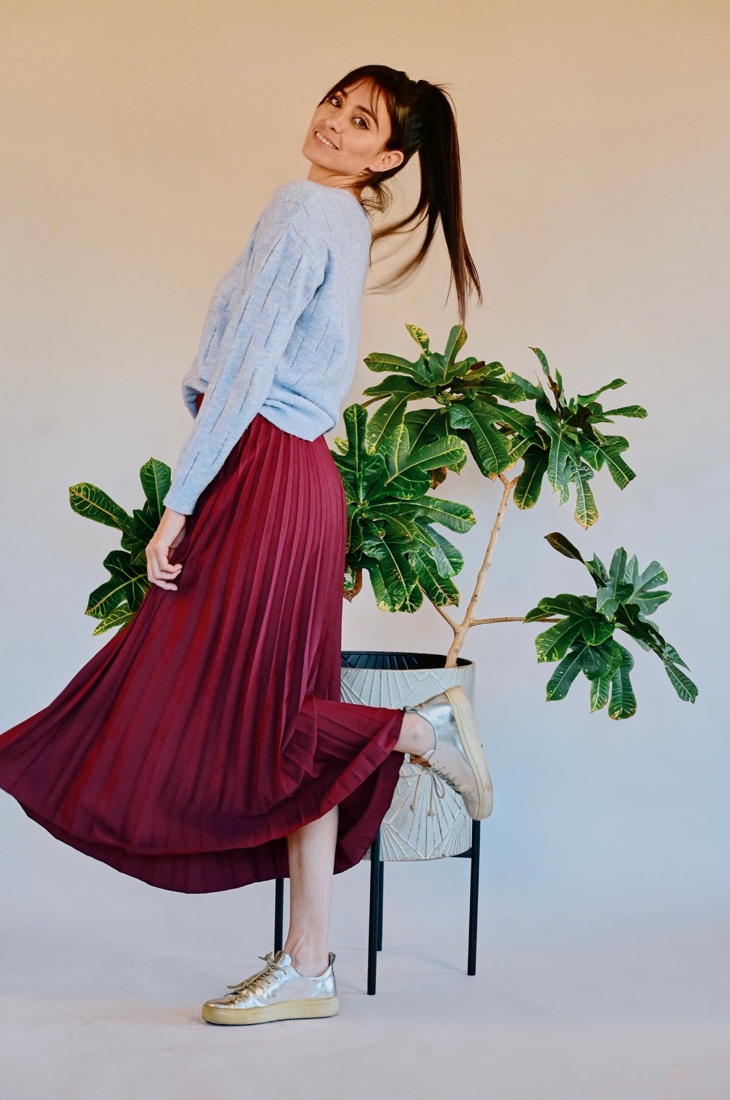 Pleated Skirts