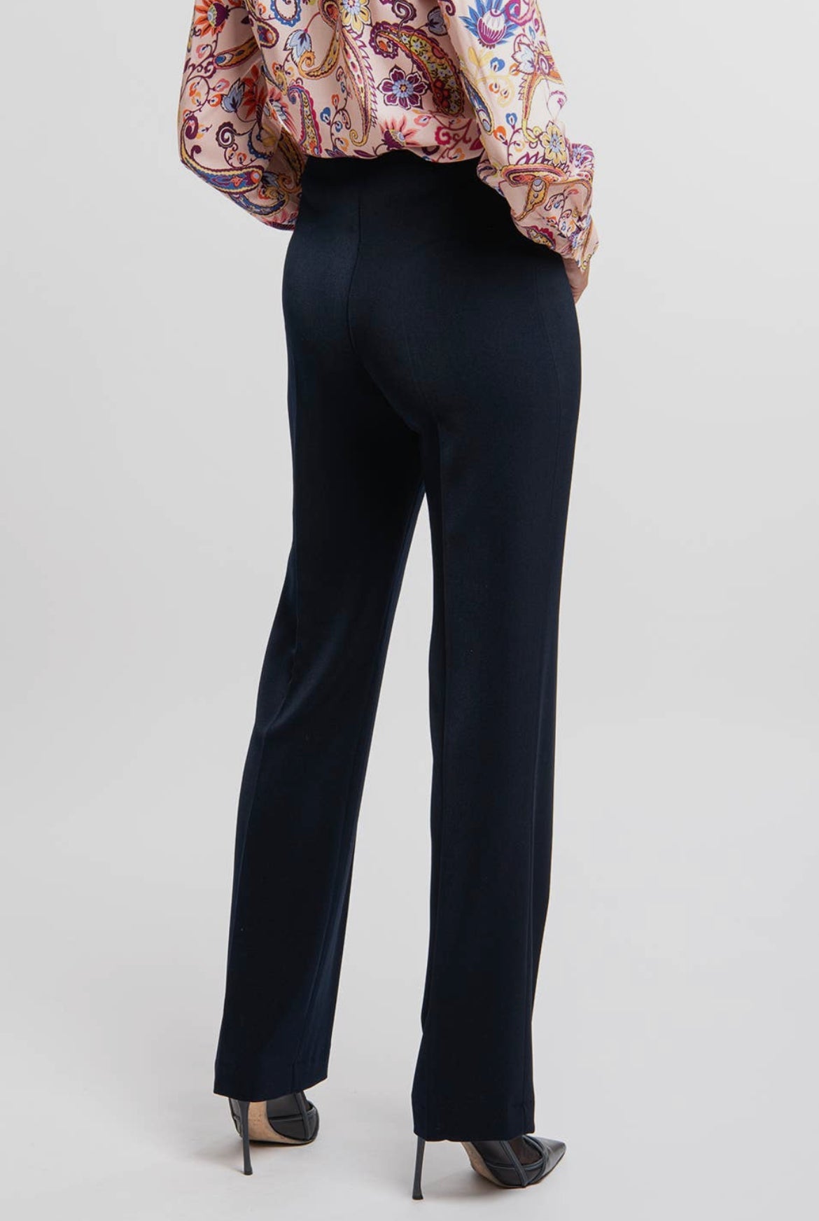 Crepe Classic Black Pants - Eurockk.com